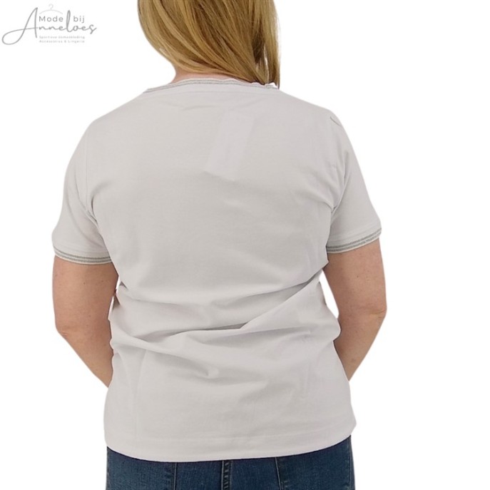 Z Lea H Shirt opdruk Amore Wit Zwart